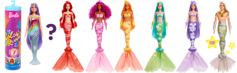 Barbie Color Reveal - Sereia Arco Iris