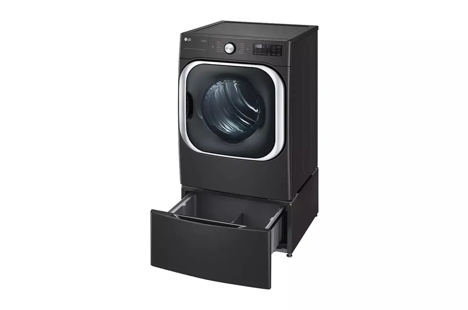 LG WDP5B Laundry Pedestal Black Steel WDP5B Craigville Appliance