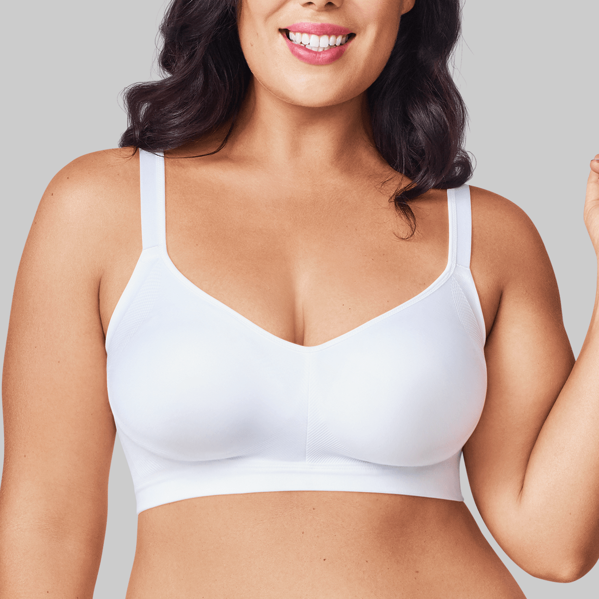 Olga Women's Easy Does It Wire-free No Bulge T-shirt Bra - Gm3911a S  Toasted Almond : Target