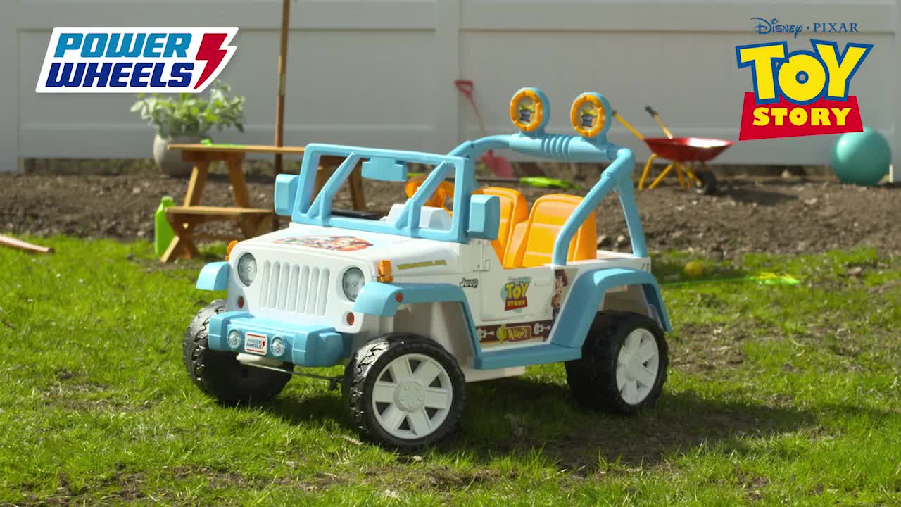 toy story ride on jeep