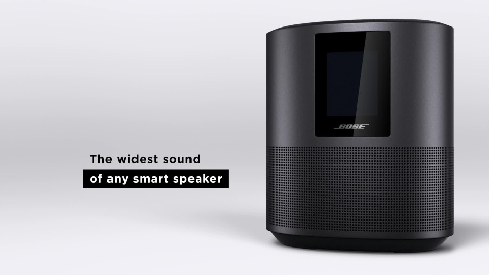 Parlante Bose Smart Speaker 500 DT24V-1.8C-DC con bluetooth y wifi triple  black 100V/240V