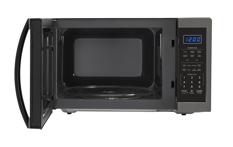 SMC1452CH: 1.4 Cu Ft Black Stainless Steel Microwave