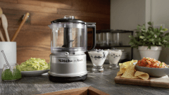 Kitchenaid 3.5 Cup Mini Food Processor - Kfc3516 - Light Silver : Target