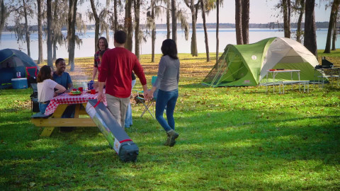 coleman light and fast 10x10 sun shelter