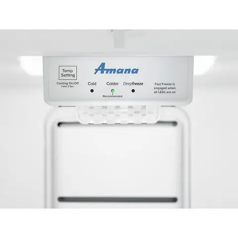 Amana 16 Cu. Ft. White Upright Garage Ready Freezer | Abt