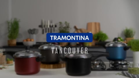 Panela Pressão Vancouver Preta 4,5 Litros- Tramontina, Cozinha