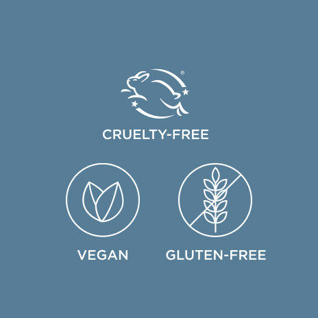 Vegan, cruelty-free &amp; gluten-free