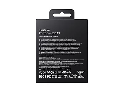 Samsung T9 4 TB Portable Rugged Solid State Drive - External - PCI