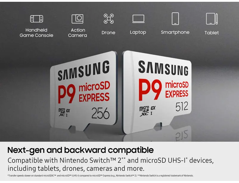 Samsung P9 Express 256GB microSDXC Memory Card MB-MK256T/WW - Best Buy