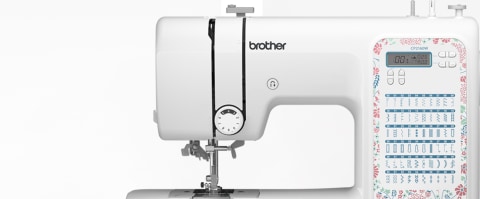 Brother CP2160L Máquina de coser computarizada con 60 puntadas integradas,  pantalla LCD, 7 pies incluidos, lavanda floral