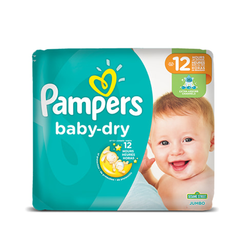  Pampers Baby-Dry Disposable Diapers Size 4, 144 Count, ECONOMY  : Everything Else