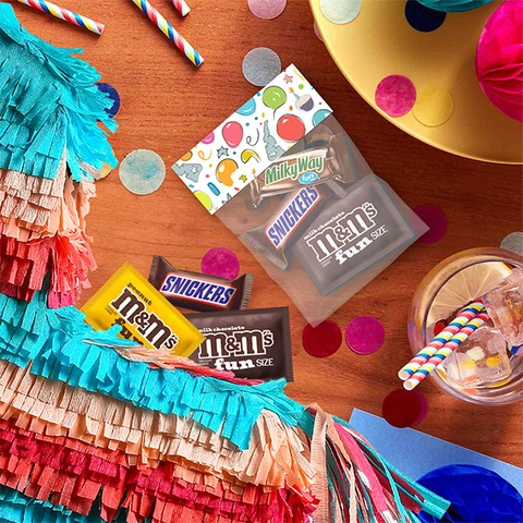 Galaxy - M&amp;M&amp;M M&M's, Snickers, Twix & Milky Way Chocolate Candy Assortment