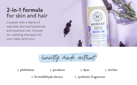 2-in-1 formula for skin and hair