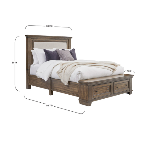 Queen Storage Bed Dimensions