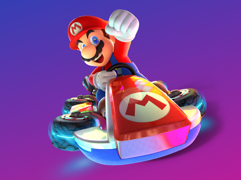 Race and battle your friends in the definitive version of Mario Kart 8