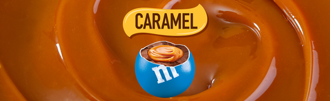 M&M's Caramel Milk Chocolate Candy Party Size - 34 oz Bag 