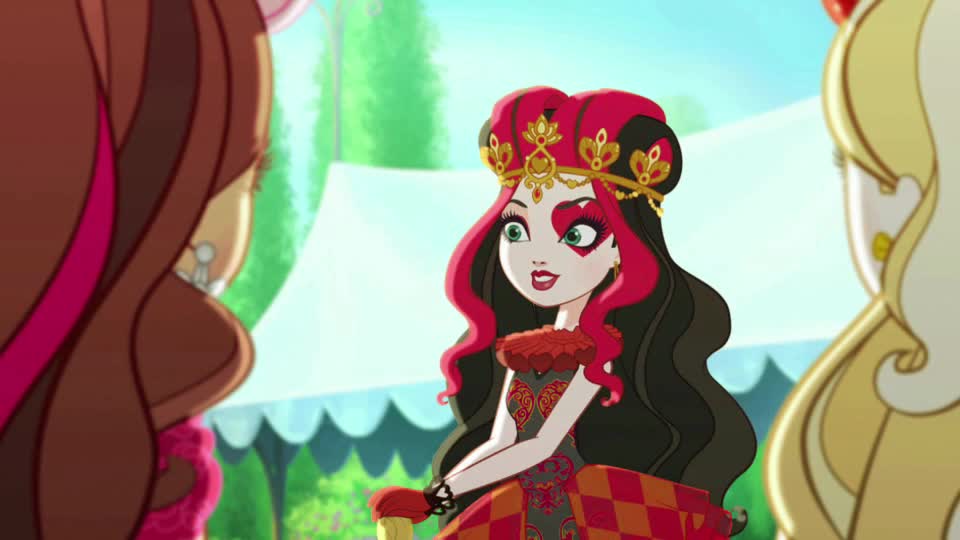 thumbnail video image 2 of Ever After High Lizzie Hearts Doll (Rereleased), 2 of 3