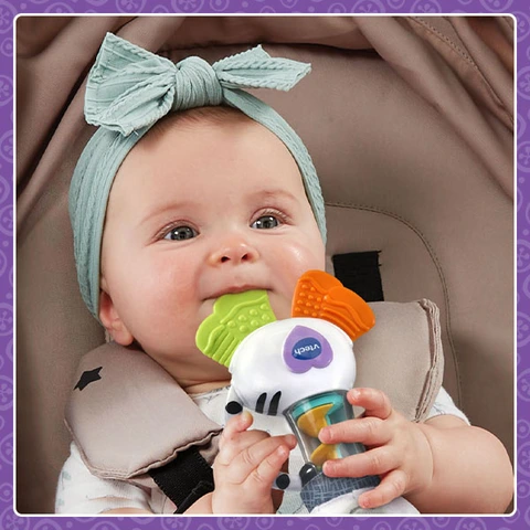 VTech Baby Rattling Rain Stick Zebra | Babies R Us Canada