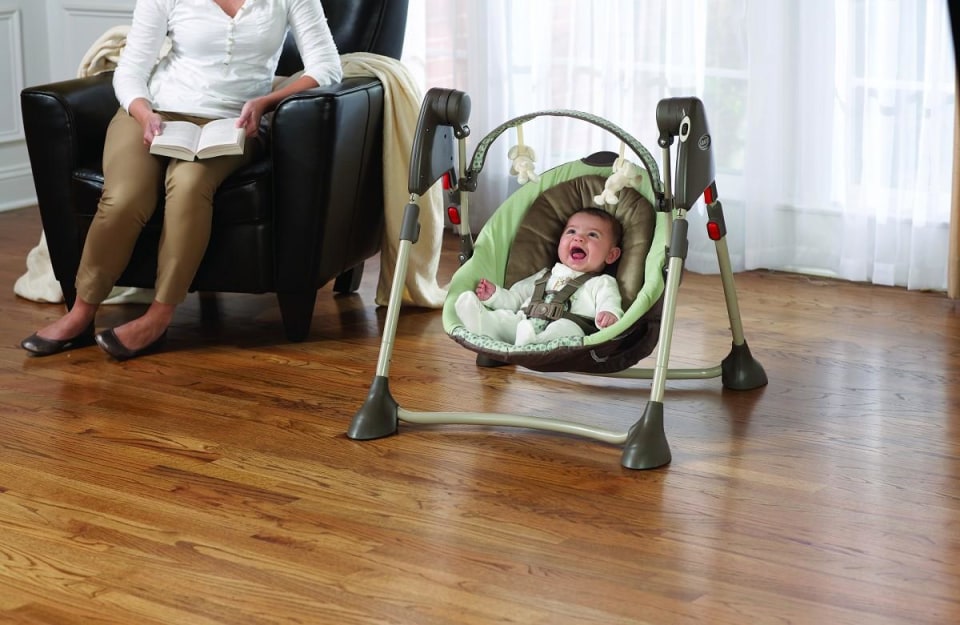 Graco swing clearance with detachable bouncer