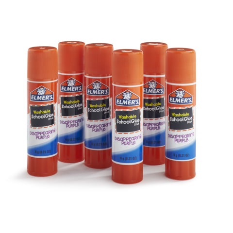 School Glue Sticks, 0.21 oz/Stick, Dries Clear, 36 Sticks/Box - Supply  Solutions