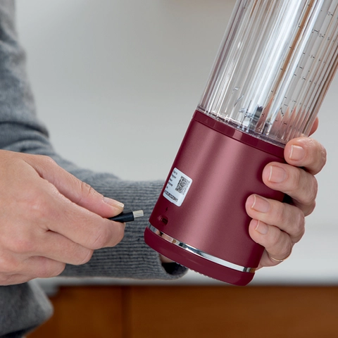 ぶれんだです Ninja Red Plastic Blender 18 oz 1 speed Mfr# BC151CR - Ace