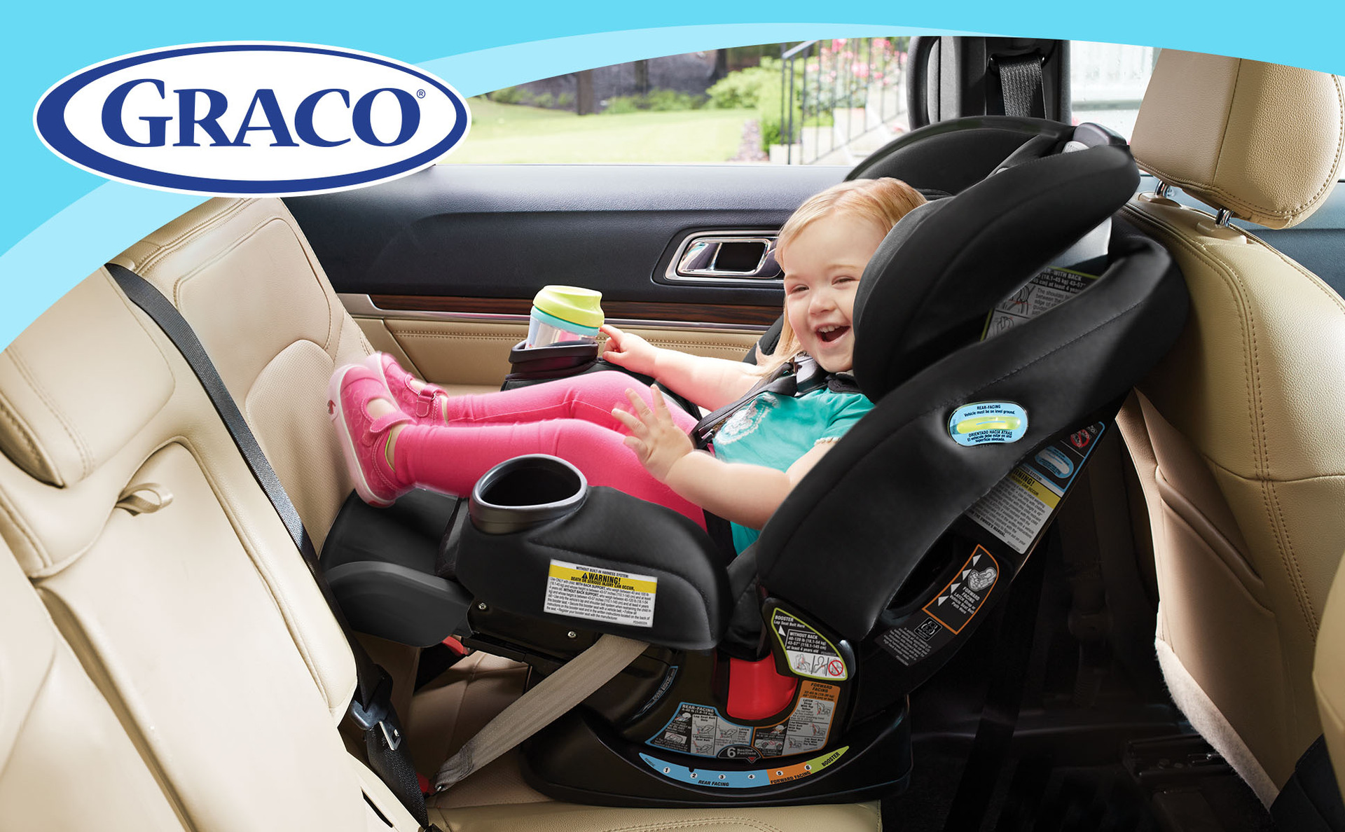Graco 4Ever Extend2Fit DLX 4in1 Car Seat ShopEZ USA