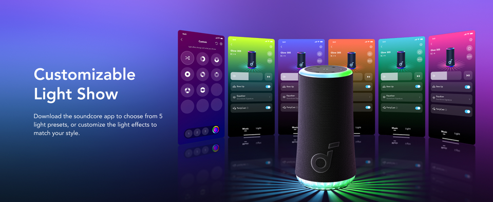 ★新品未開封★保証1年★Anker soundcore Glow Anker Soundcore Glow Portable Speaker - Micro Center