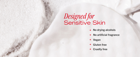 Pads and foam with brand values listed over