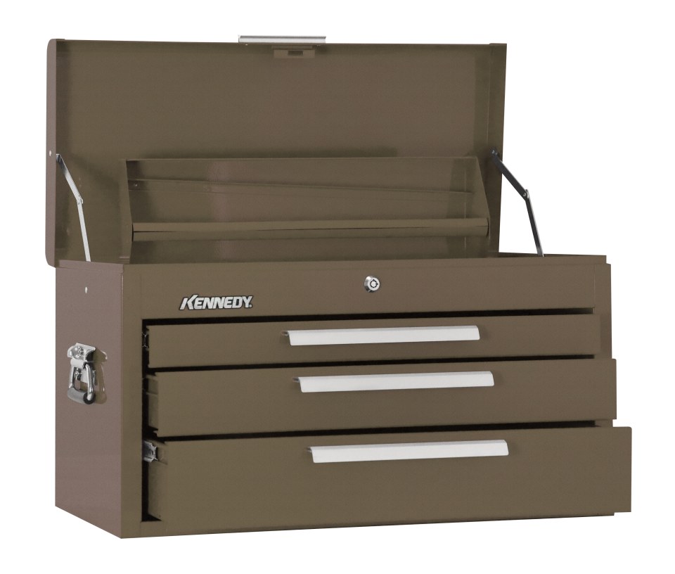 Kennedy 52611B 26 11-Drawer Machinists Chest - Brown