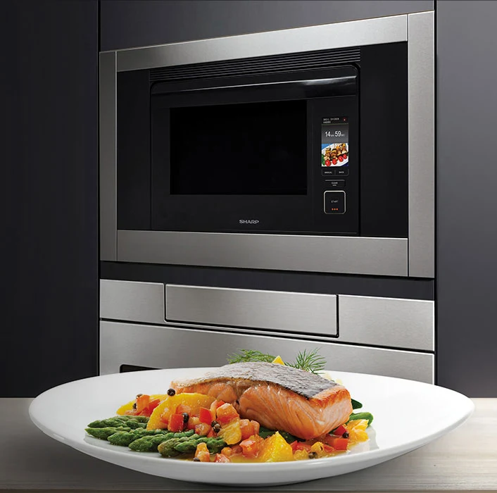 Sharp 1.1 Cu Ft Steam Oven SuperSteam Convection Oven