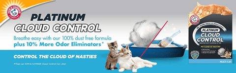 Arm & Hammer Cloud Control Platinum Clumping Cat Litter, 37 lbs. | Petco