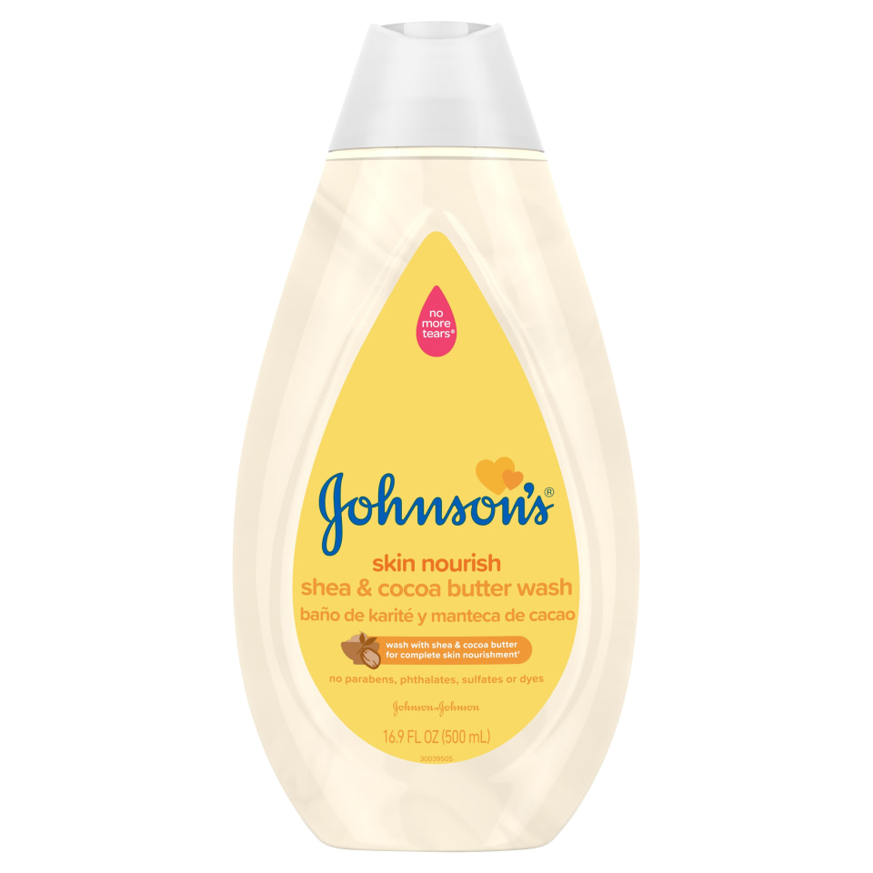Johnson's Dry Skin Baby Lotion with Shea & Cocoa Butter, 27.1 fl. oz ...