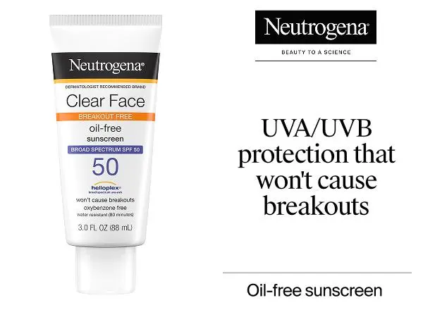 face sunscreen, facial sunscreen, acne sunscreen, sunscreen lotion, acne-prone skin, clogged pores