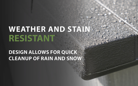 weather and stain resistant