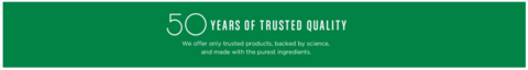 50 Years of Trusted Quality