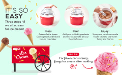 DASH 1-Quart Ice Cream & Ice Pop Maker - 21249939