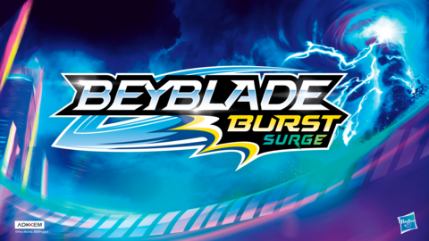 Hasbro Original Beyblade Burst Quadstrike Thunder Edge Battle Set