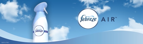 Febreze Air Freshener Spray - Spray - 8.8 fl oz (0.3 quart) - Crisp Clean -  1 Each - Odor Neutralizer, VOC-free, Heavy Duty - ICC Business Products