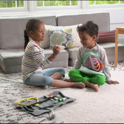 thumbnail video image 2 of Fisher-Price Patient and Doctor Kit with Accessories, 2 of 7