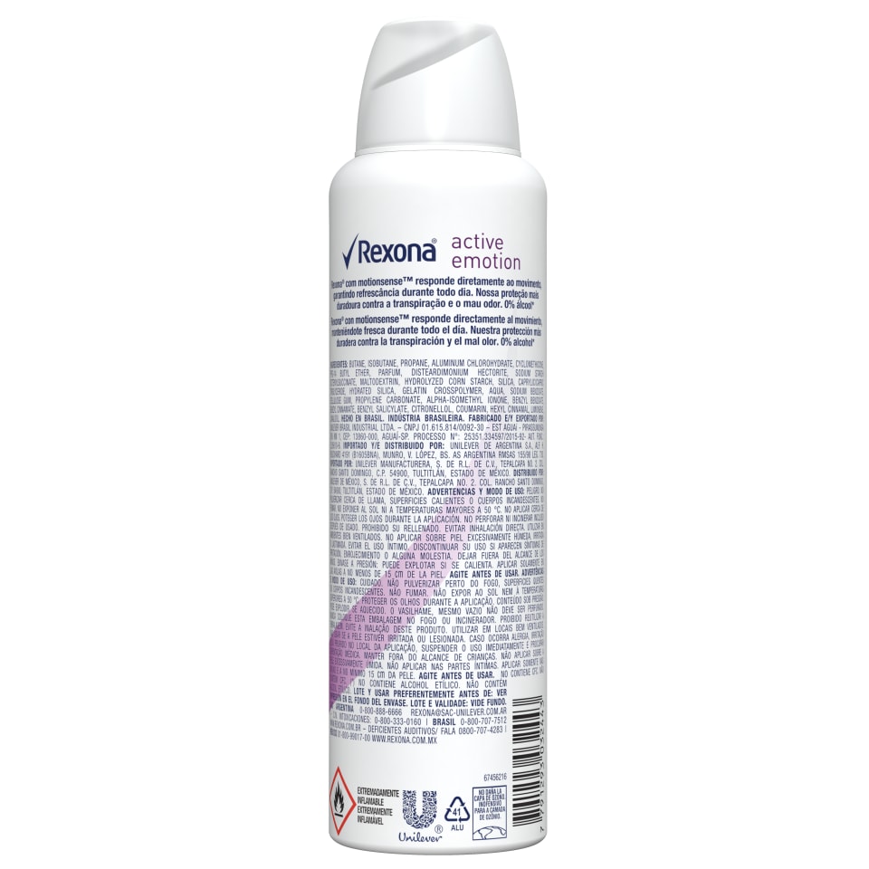 Desodorante Rexona Feminino Active Emotion 150ml