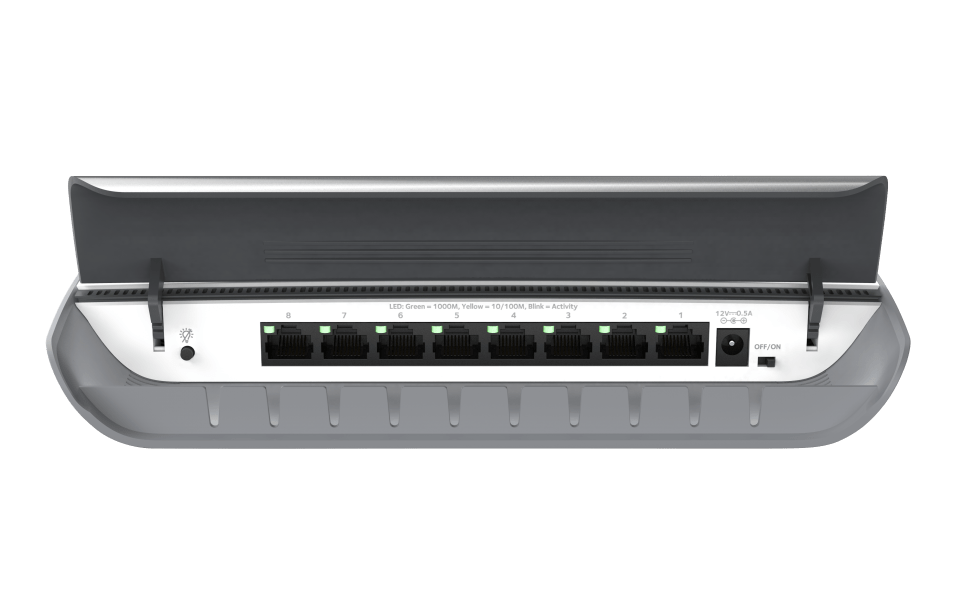 8 Port Netgear Gs908 Switch Unmanaged 8 X 1000base T Desktop Wall Mountable Dell Usa