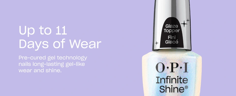 OPI Infinite Shine Nail Polish up to eleven days of wear