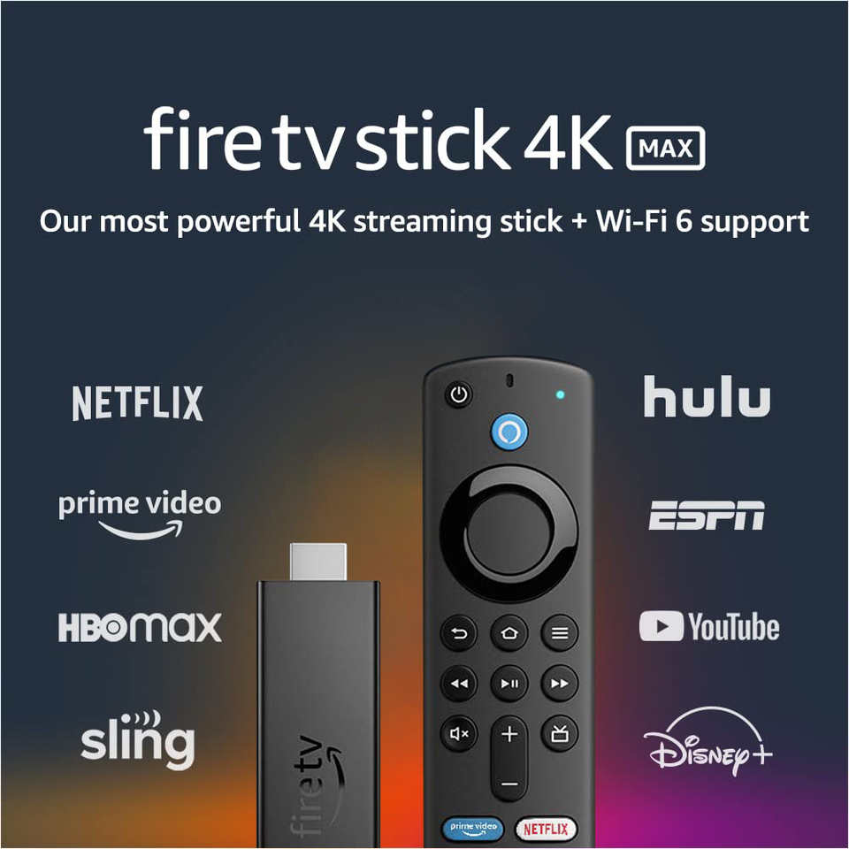Fire Tv Stick 4k Max Streaming Device, Wi-fi 6, Alexa Voice Remote, {category}, {parent_category}