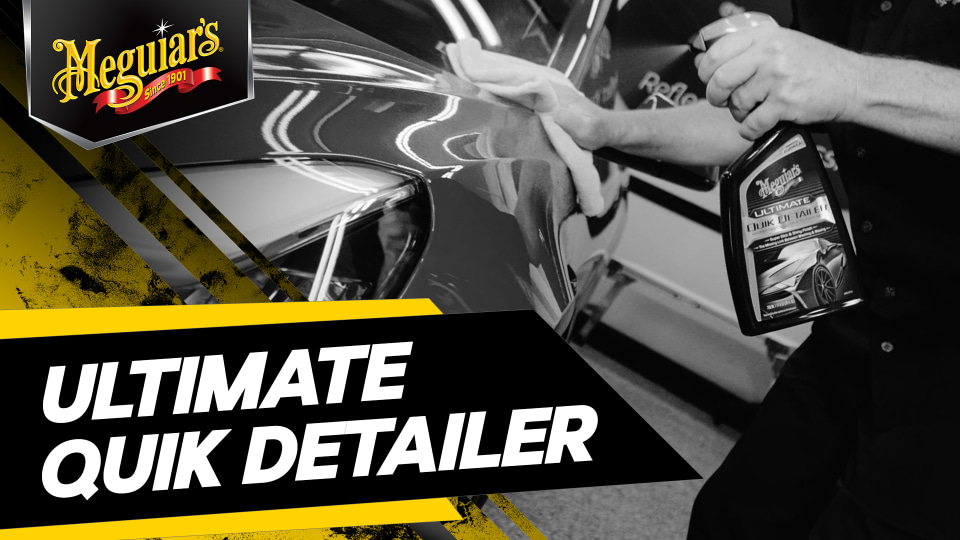 thumbnail video image 2 of Meguiar's Ultimate Quik Detailer - Light Paint Cleaning and Enhanced Gloss Between Washes, 24 Oz, 2 of 13