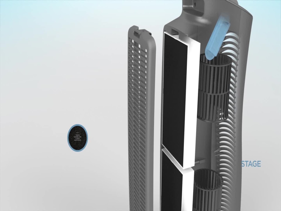 Febreze HEPAType Air Purifier Tower, FHT190W
