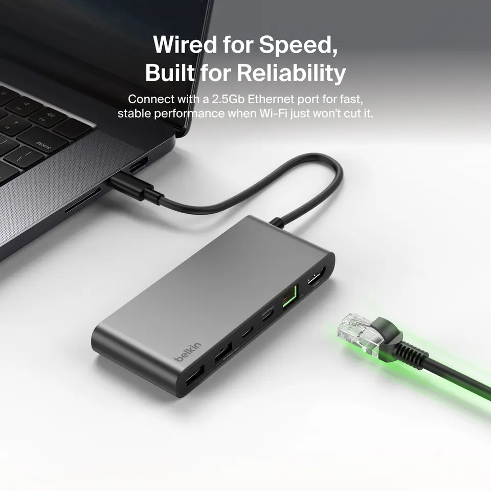 Belkin 8-in-1 USB-C Hub - Thumbnail 2