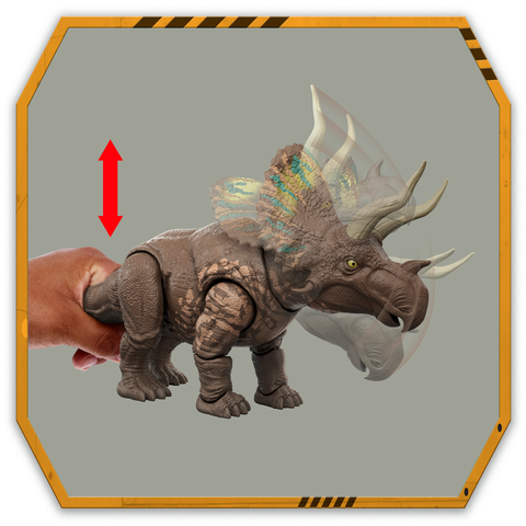 Jurassic World Rebirth Gigantic Thrashers Purussaurus Dinosaur