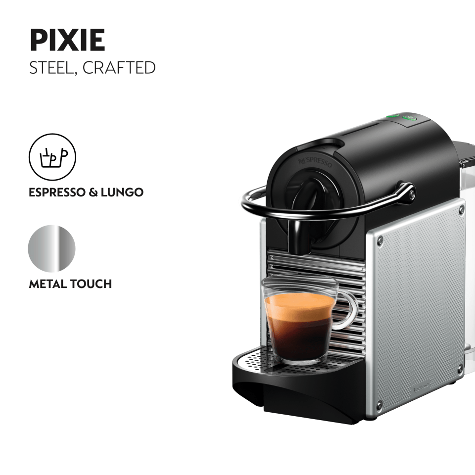 Notebook deadline hardwerkend Nespresso Pixie Original Espresso Machine with Aeroccino Milk Frother  Bundle by De'Longhi & Reviews | Wayfair