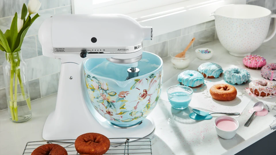 Inserts De Bol En Silicone 3 En 1 Pour Batteur Sur Socle