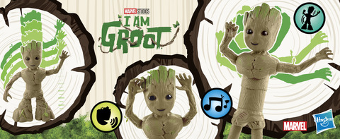 Figurine Groot Groove 'N Grow 34 cm - Marvel Hasbro : King Jouet, Figurines  Hasbro - Jeux d'imitation & Mondes imaginaires